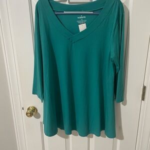 1x tru hearts teal tunic